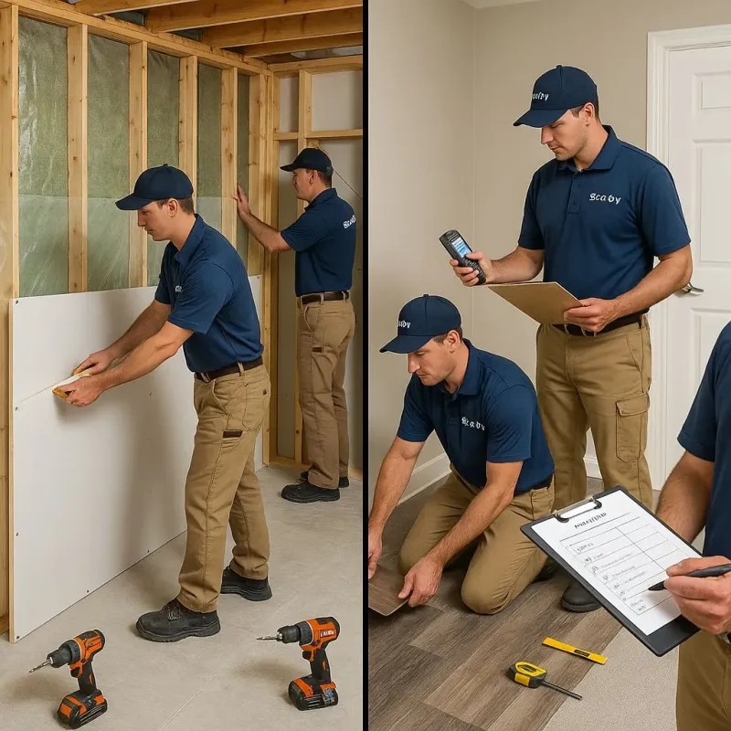 Repairs and Reconstruction process in Pottsboro, TX